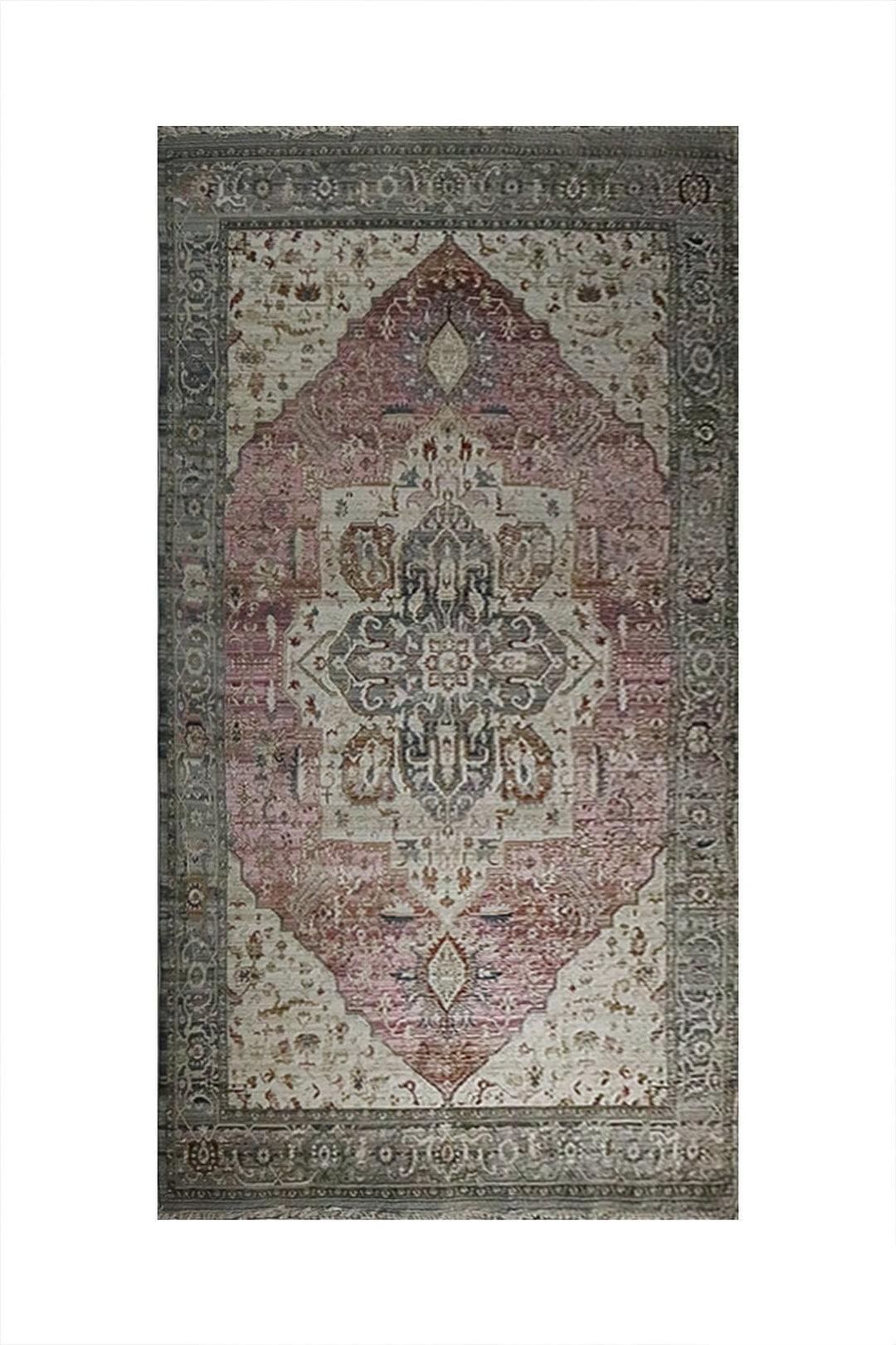 Turkish Modern Festival Plus Rug - 6.56 x 9.84 FT - Gray - Superior Comfort, Modern Style Accent Rugs - V Surfaces