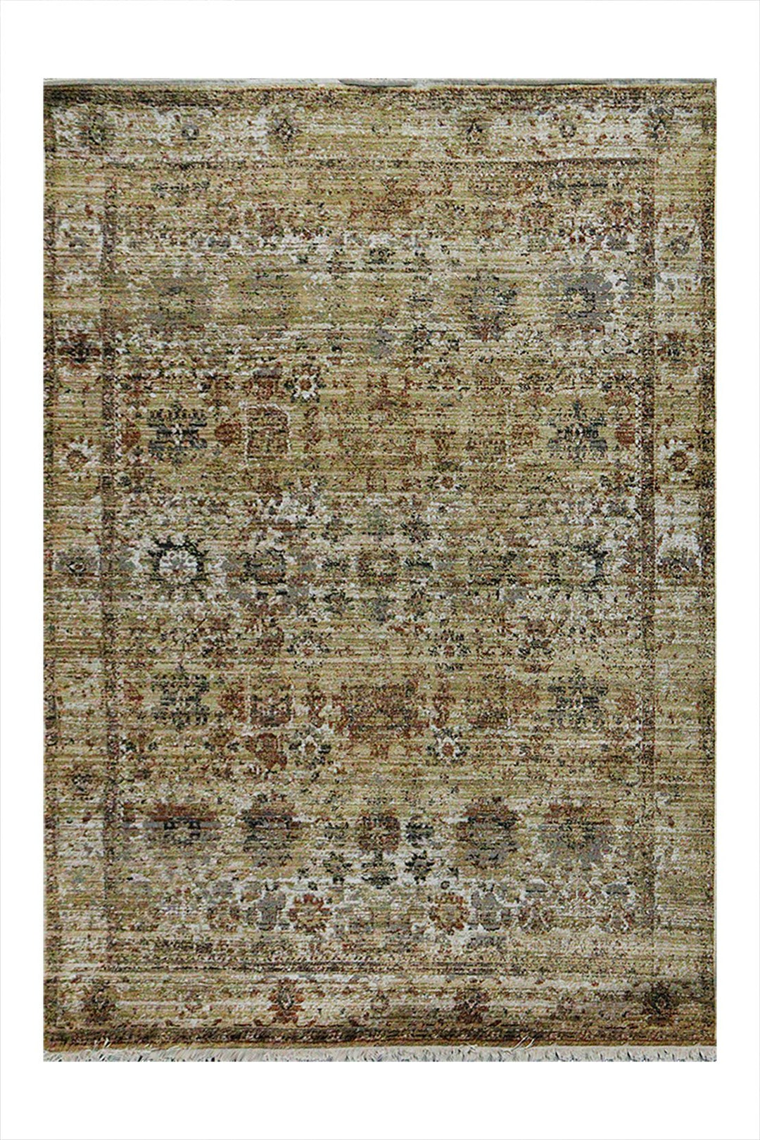 Turkish Modern Festival Plus Rug - Beige - 3.9 x 5.4 FT - Sleek And Minimalist For Chic Interiors - V Surfaces