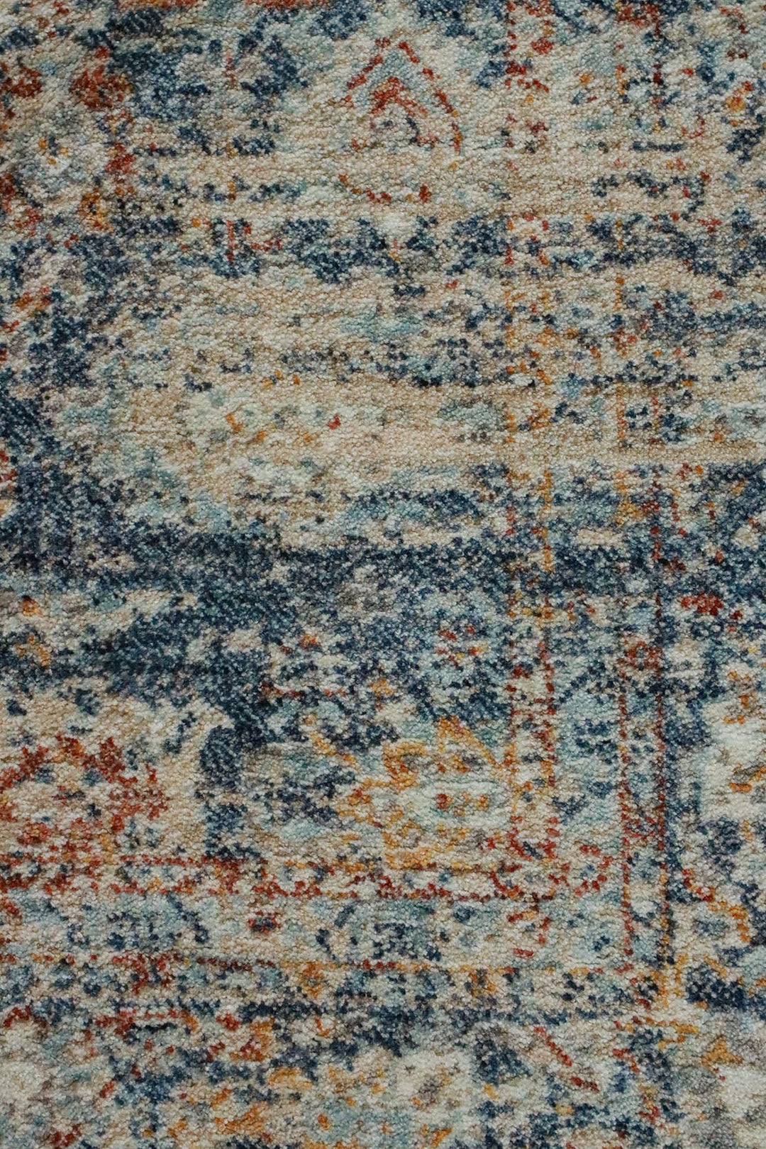 Turkish Modern Festival Plus Rug - Blue - 3.9 x 5.5 FT - Superior Comfort, Modern Style Accent Rugs - V Surfaces