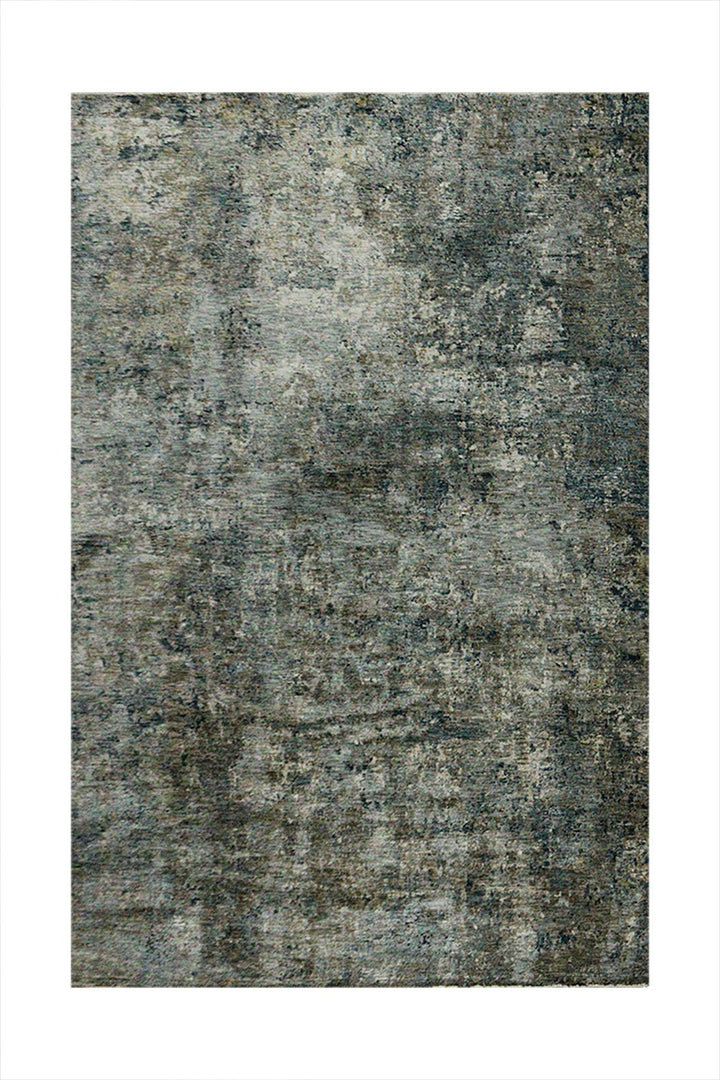 Turkish Modern Festival Plus Rug - Blue - 4.9 x 6.9 FT - Sleek And Minimalist For Chic Interiors - V Surfaces