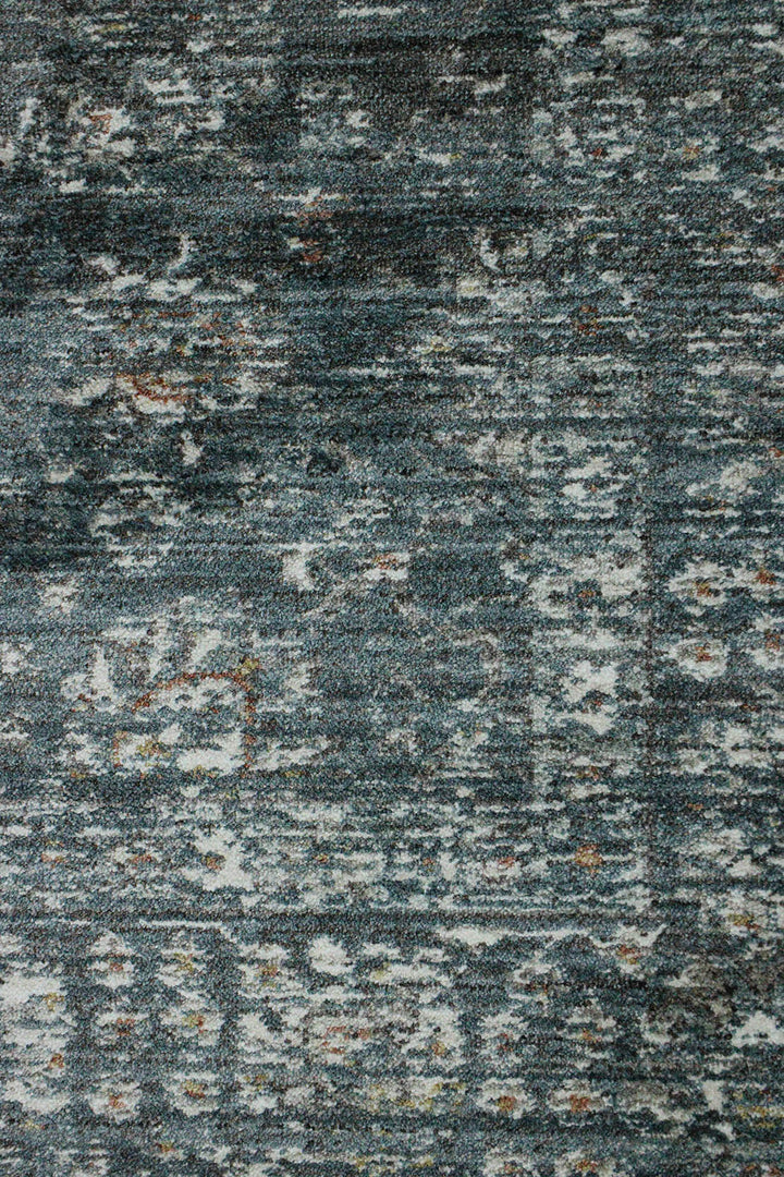 Turkish Modern Festival Plus Rug - Blue - 4.9 x 7.8 FT - Sleek And Minimalist For Chic Interiors - V Surfaces