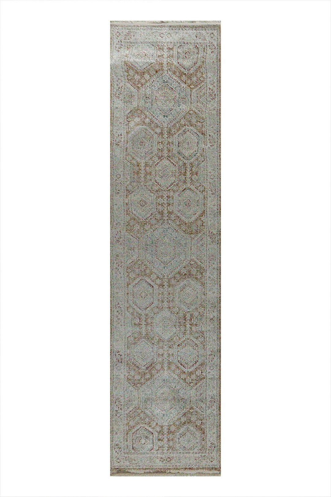 Turkish Modern Festival Viscos Rug - 2.6 x 10. FT - Red - Sleek and Minimalist for Chic Interiors - V Surfaces