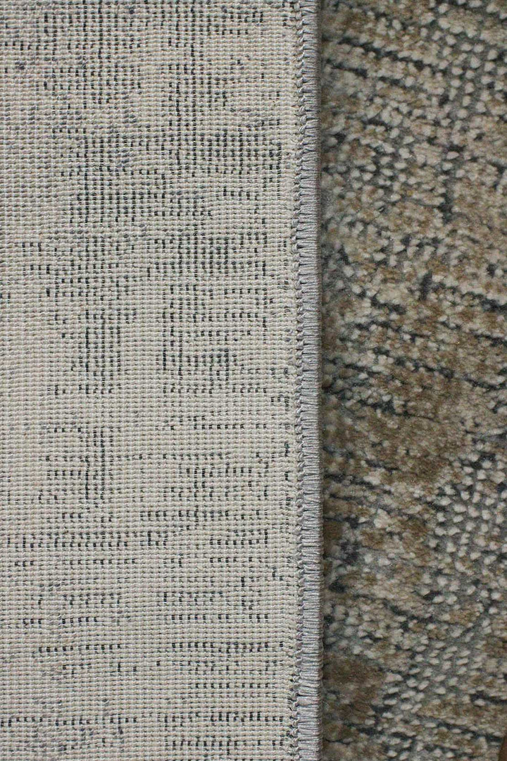 Turkish Modern Festival Viscose Rug - Beige - 3.9 X 5.9 Ft- Sleek And Minimalist For Chic Interiors - V Surfaces