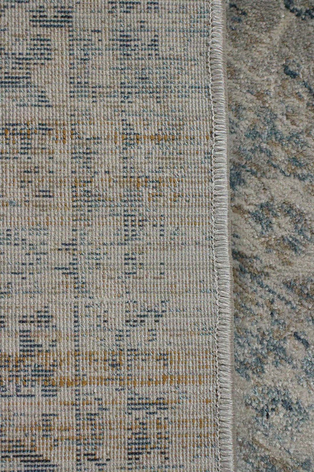 Turkish Modern Festival Viscose Rug - Blue - 3.9 X 5.5 Ft- Sleek And Minimalist For Chic Interiors - V Surfaces