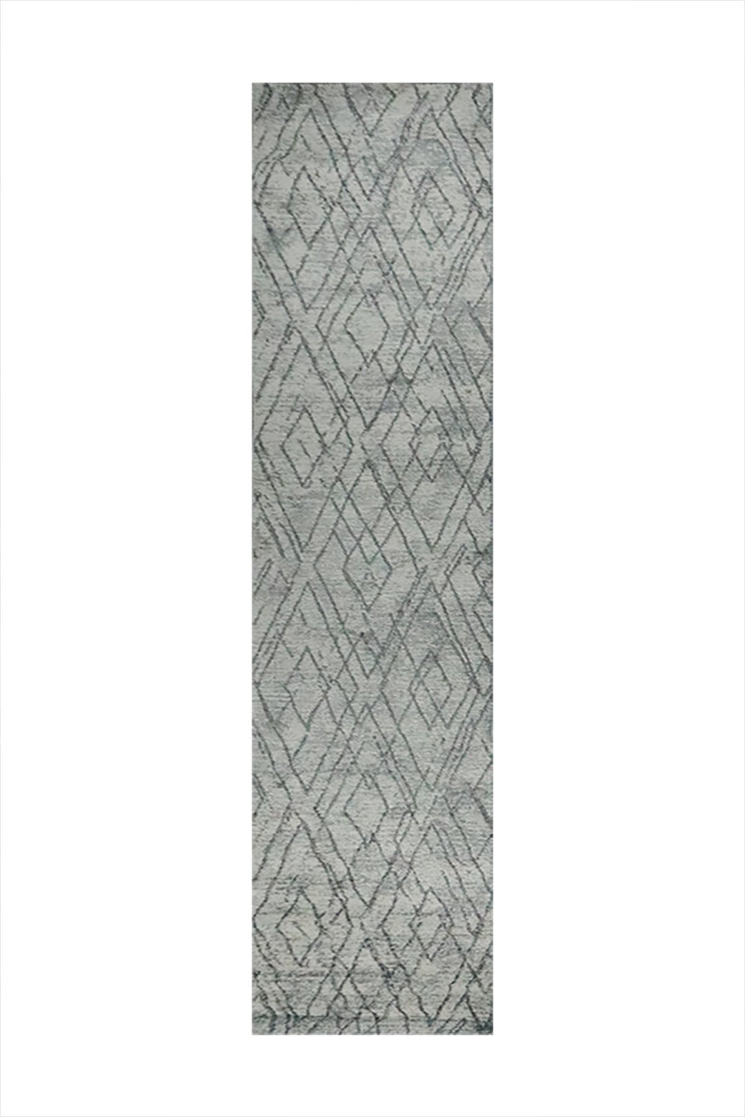 Turkish Modern Festival WD Rug - 2.6 x 9.8 FT - Cream - Sleek and Minimalist for Chic Interiors - V Surfaces