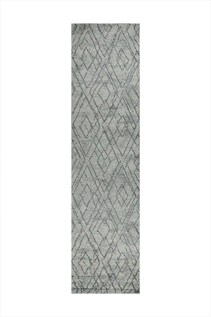 Turkish Modern Festival WD Rug - 2.6 x 9.8 FT - Cream - Sleek and Minimalist for Chic Interiors - V Surfaces