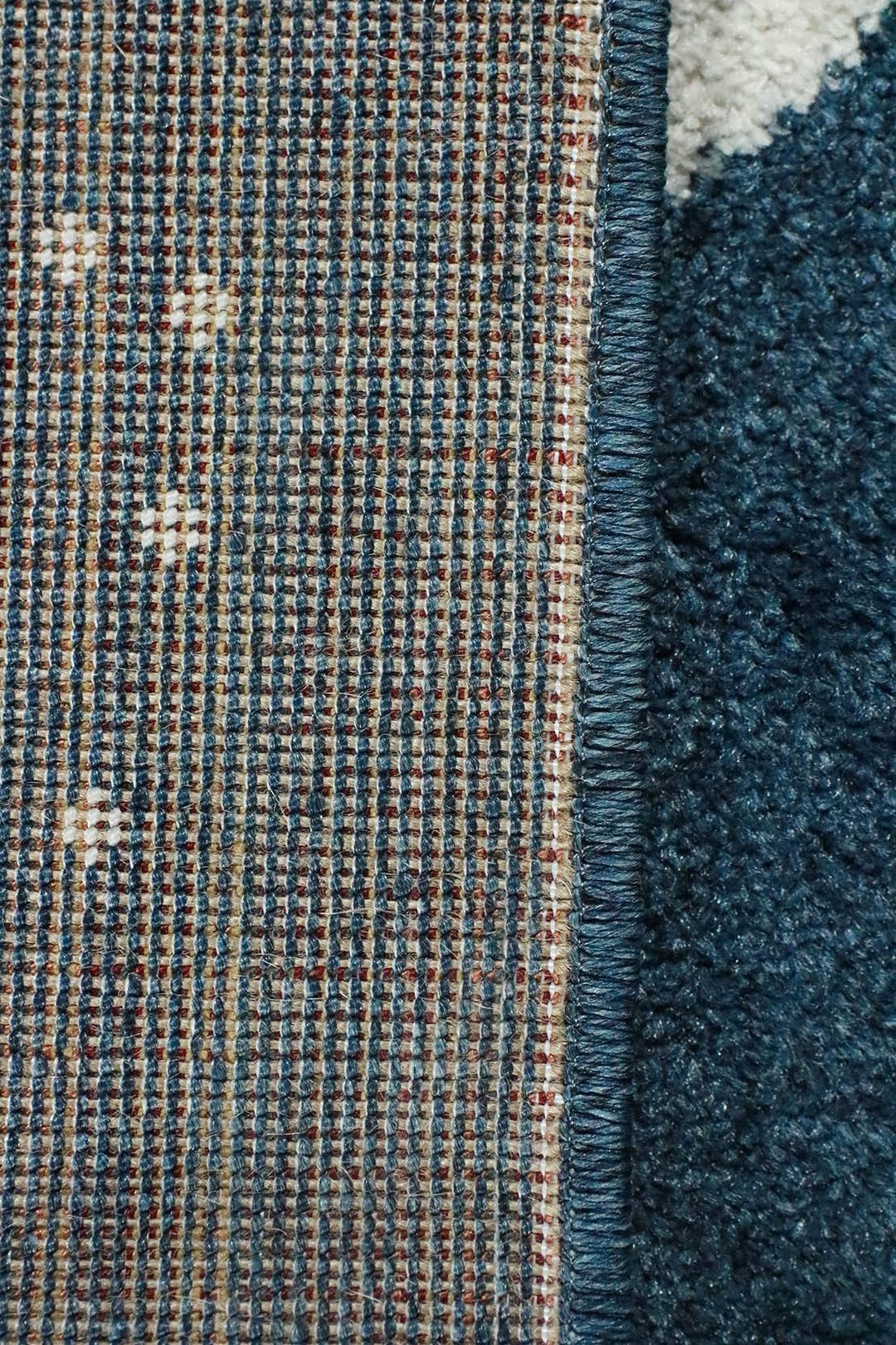 Turkish Modern Festival WD Rug - 3.2 x 4.9 FT - Blue - Sleek and Minimalist for Chic Interiors - V Surfaces