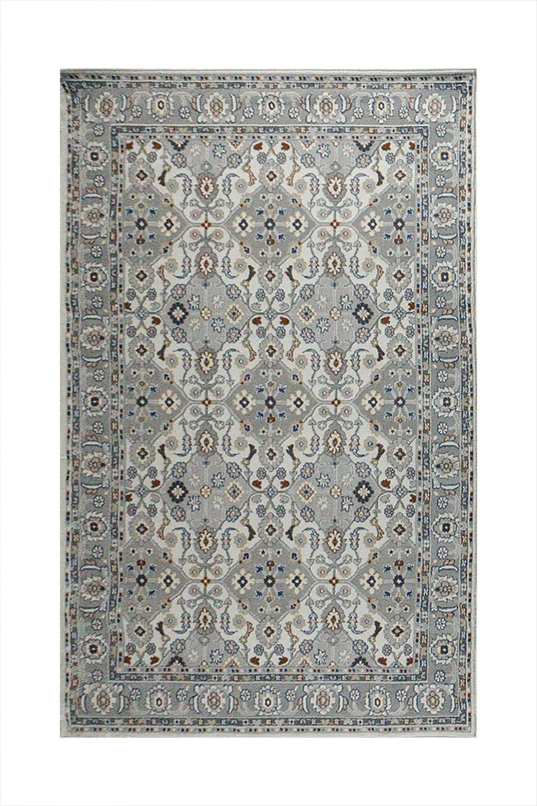 Turkish Modern Festival WD Rug - 5.2 x 6.9 FT - Gray - Superior Comfort, Modern Style Accent Rugs - V Surfaces