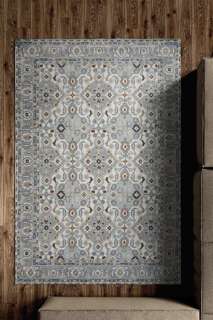 Turkish Modern Festival WD Rug - 5.2 x 6.9 FT - Gray - Superior Comfort, Modern Style Accent Rugs - V Surfaces