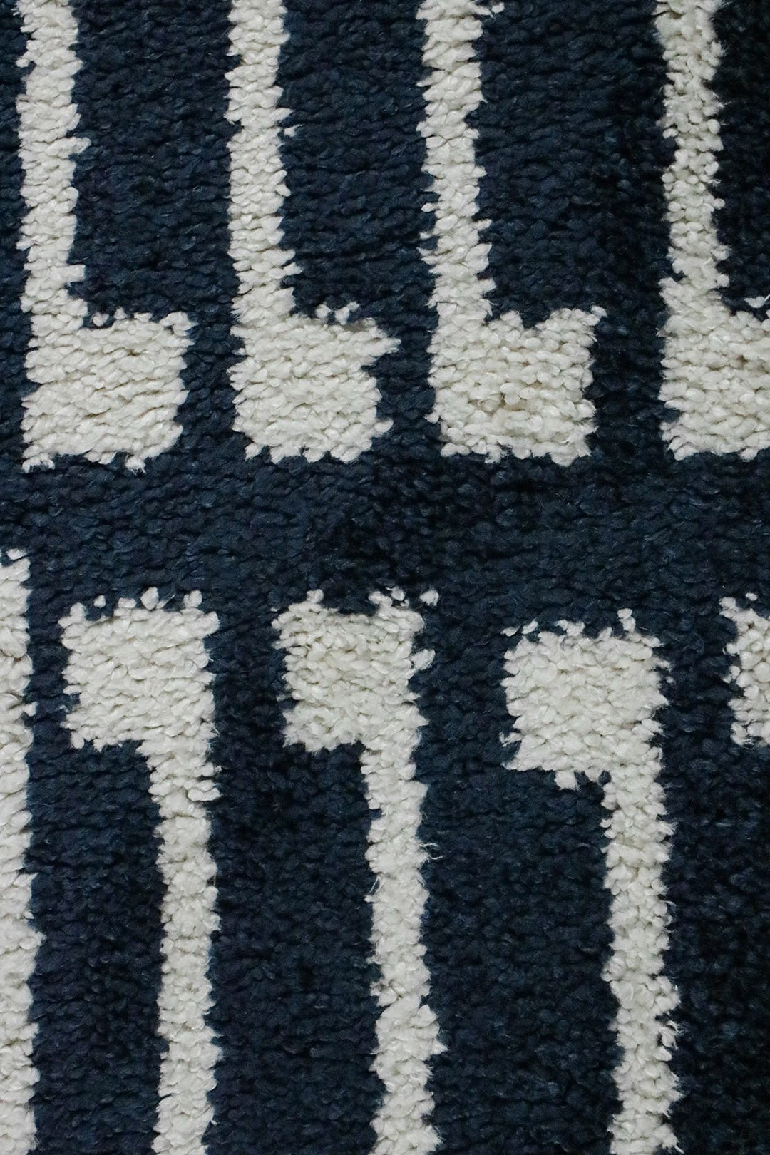 Turkish Modern Festival WD Rug - 5.2 x 7.5 FT - Blue and Cream - Sleek and Minimalist for Chic Interiors - V Surfaces