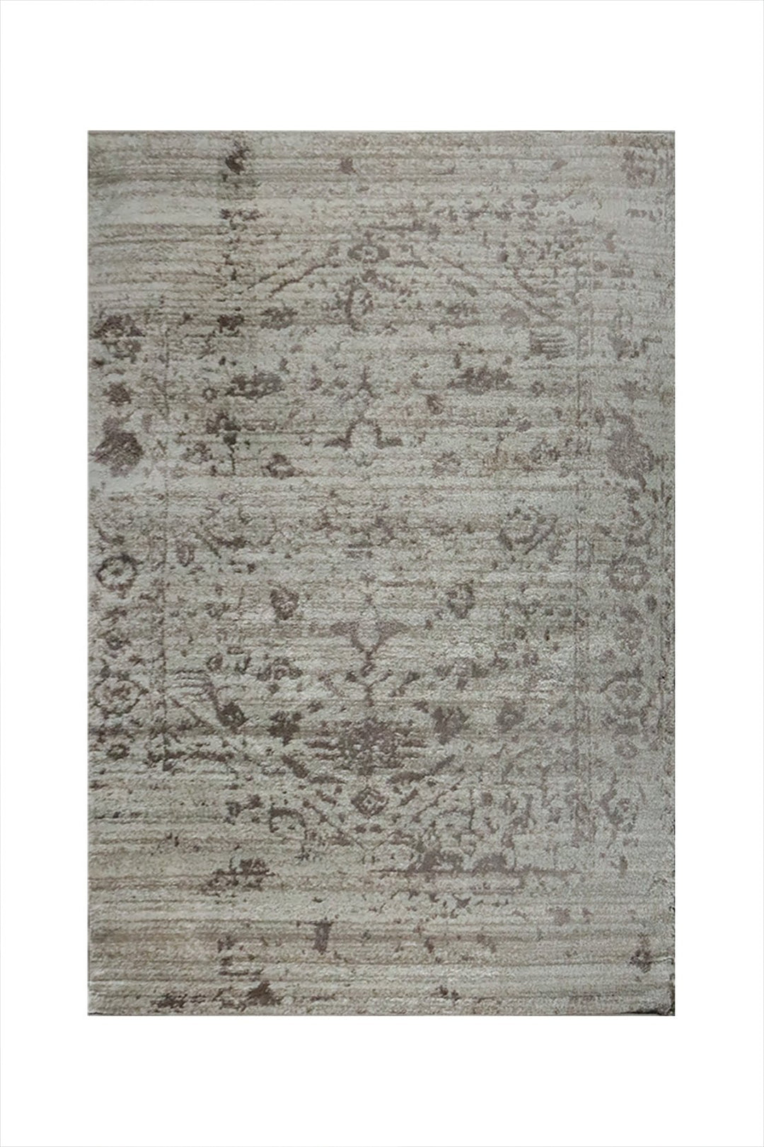 Turkish Modern Festival WD Rug - 5.2 x 7.5 FT - Cream - Sleek and Minimalist for Chic Interiors - V Surfaces