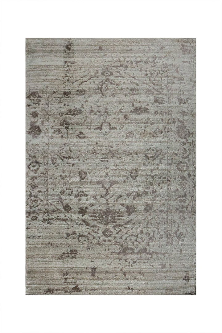 Turkish Modern Festival WD Rug - 5.2 x 7.5 FT - Cream - Sleek and Minimalist for Chic Interiors - V Surfaces