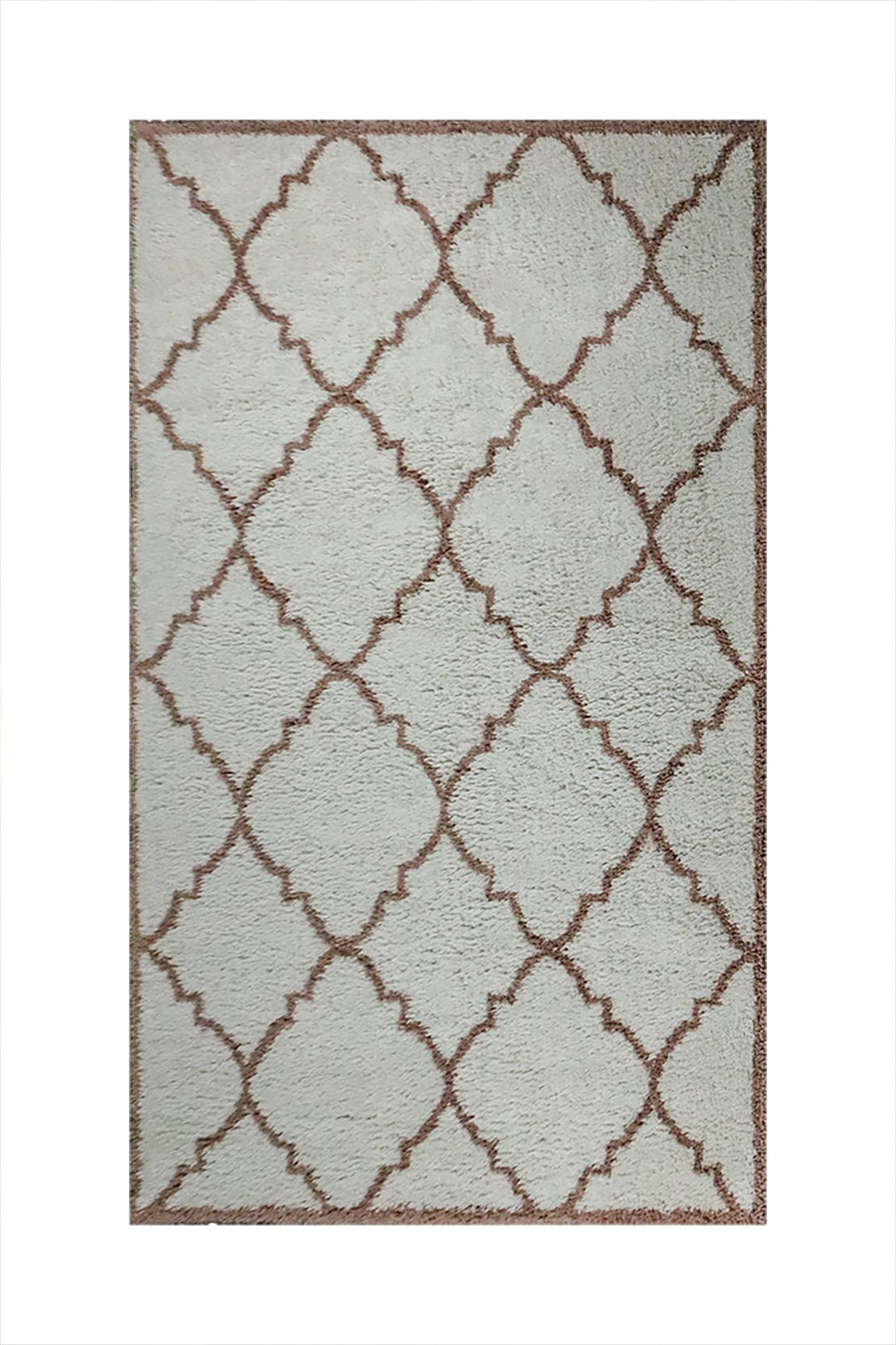 Turkish Modern Festival WD Rug - 5.2 x 7.5 FT - Cream - Sleek and Minimalist for Chic Interiors - V Surfaces