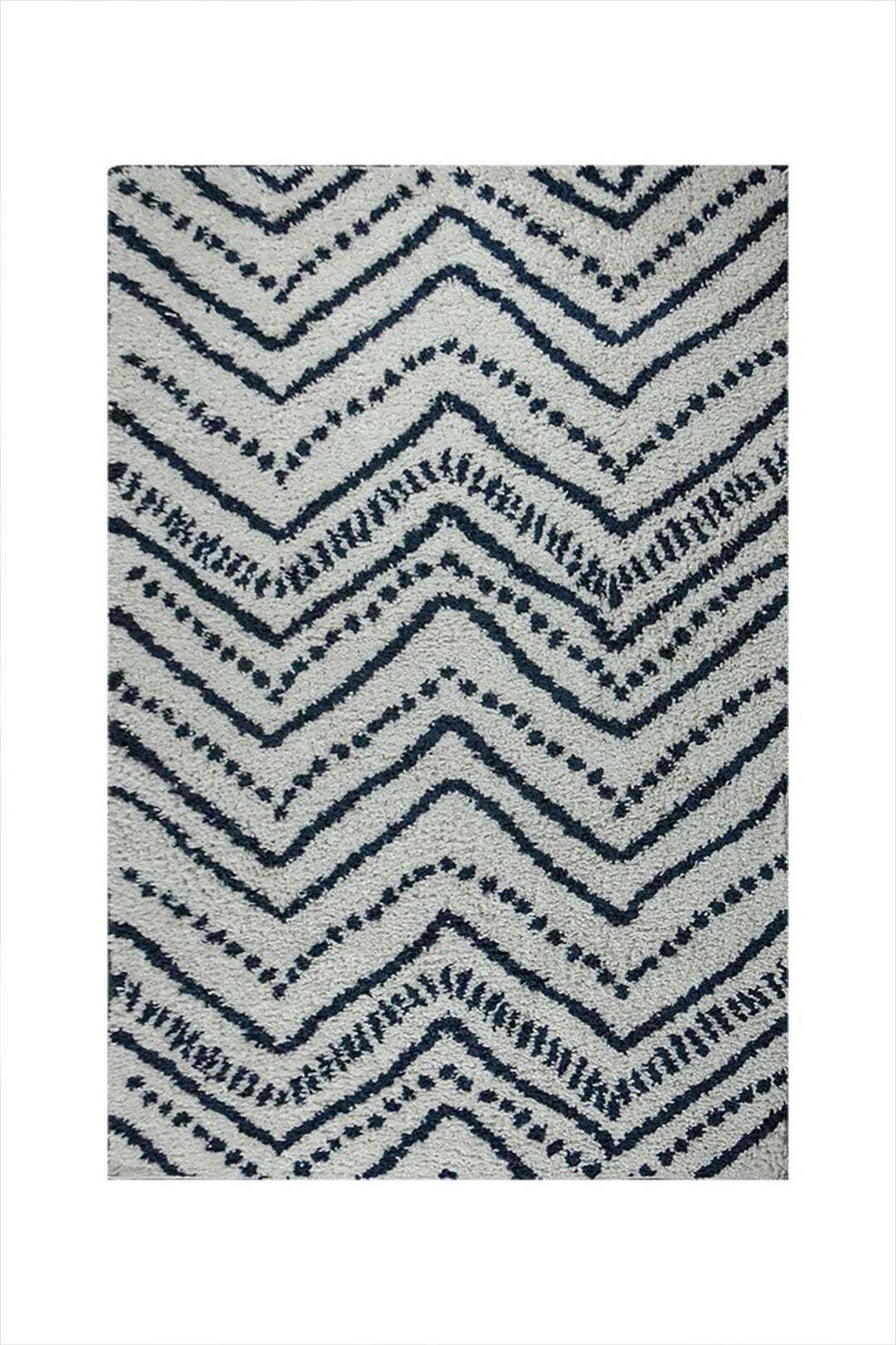 Turkish Modern Festival WD Rug - 5.2 x 7.5 FT - Cream - Sleek and Minimalist for Chic Interiors - V Surfaces