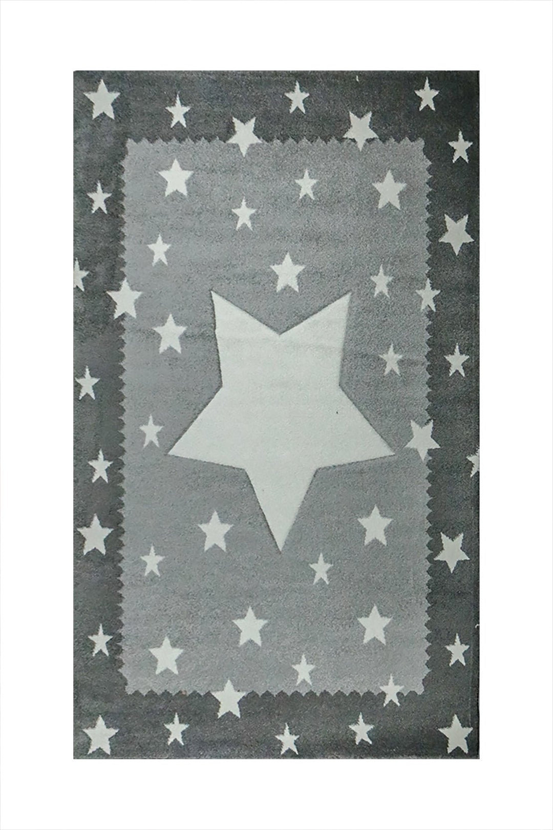 Turkish Modern Festival WD Rug - 5.2 x 7.5 FT - Gray - Sleek and Minimalist for Chic Interiors - V Surfaces