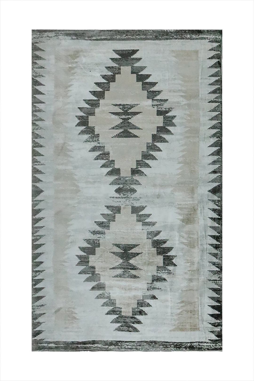 Turkish Modern Festival WD Rug - 5.2 x 7.5 FT - Gray - Sleek and Minimalist for Chic Interiors - V Surfaces