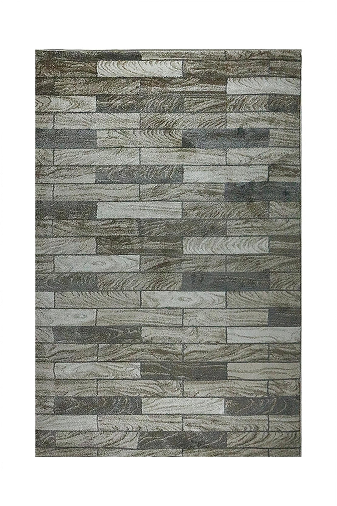 Turkish Modern Festival WD Rug - 5.3 x 7.5 FT - Brown - Sleek and Minimalist for Chic Interiors - V Surfaces