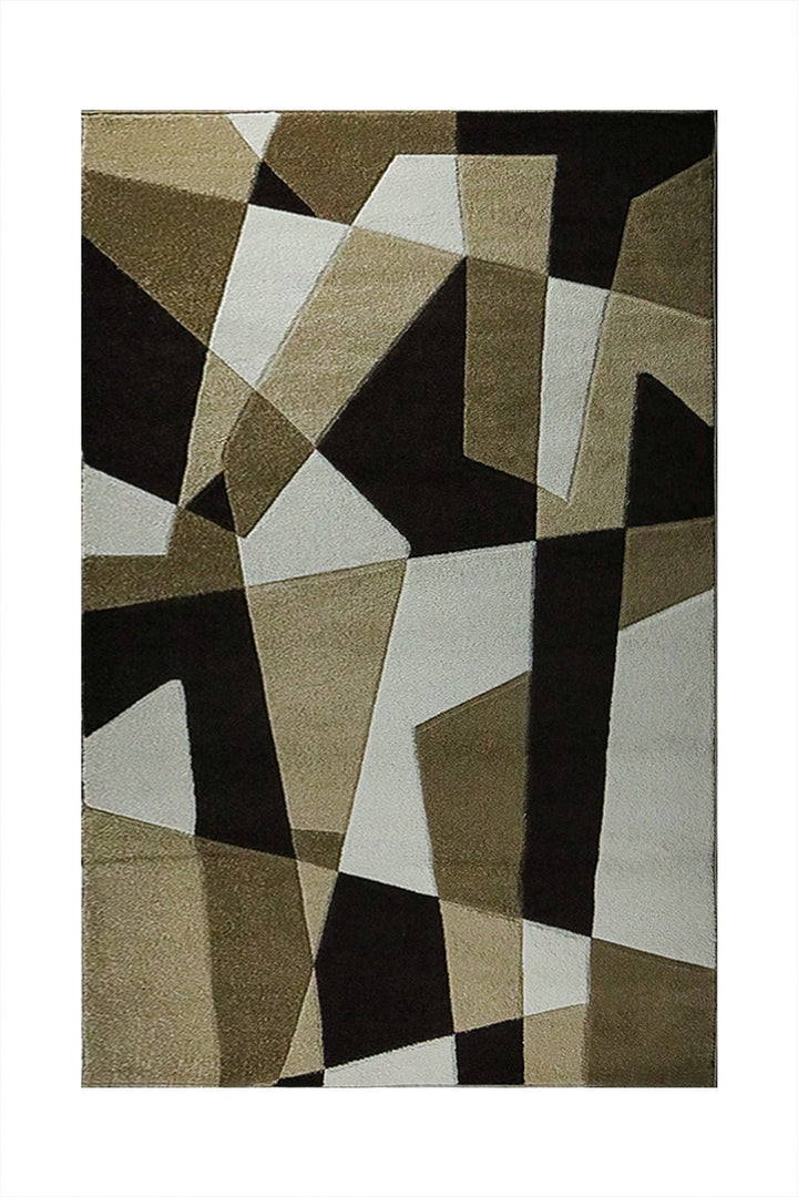 Turkish Modern Festival WD Rug - 5.3 x 7.5 FT - Cream - Sleek and Minimalist for Chic Interiors - V Surfaces