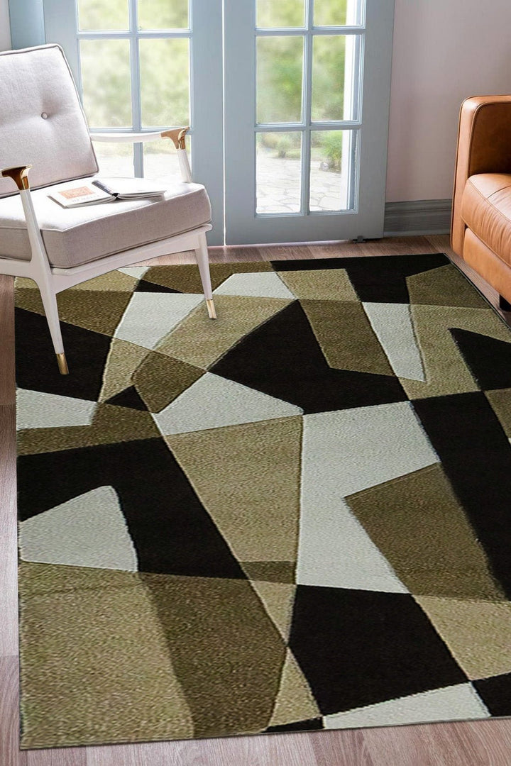 Turkish Modern Festival WD Rug - 5.3 x 7.5 FT - Cream - Sleek and Minimalist for Chic Interiors - V Surfaces