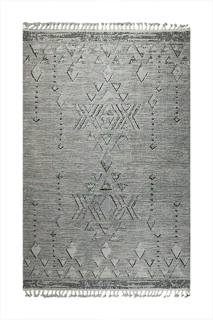 Turkish Modern Festival WD Rug - 6.5 x 9.0 FT - Gray - Superior Comfort, Modern Style Accent Rugs - V Surfaces