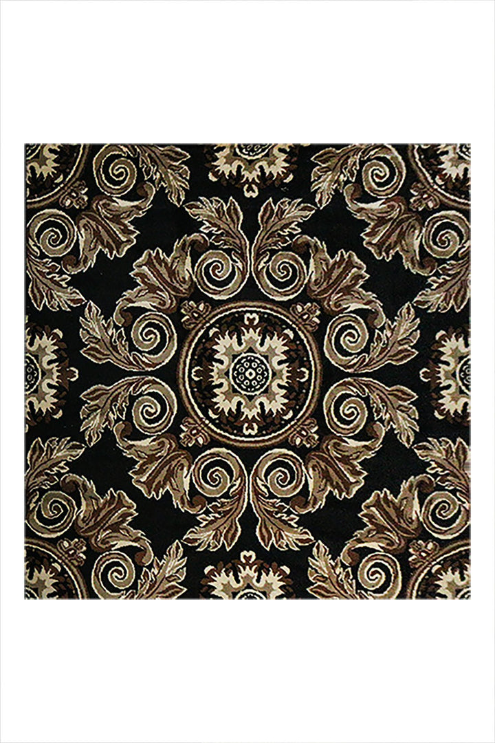 Turkish Modern Festival WD Rug - 6.5 x 9.5 FT - Black - Superior Comfort, Modern Style Accent Rugs - V Surfaces