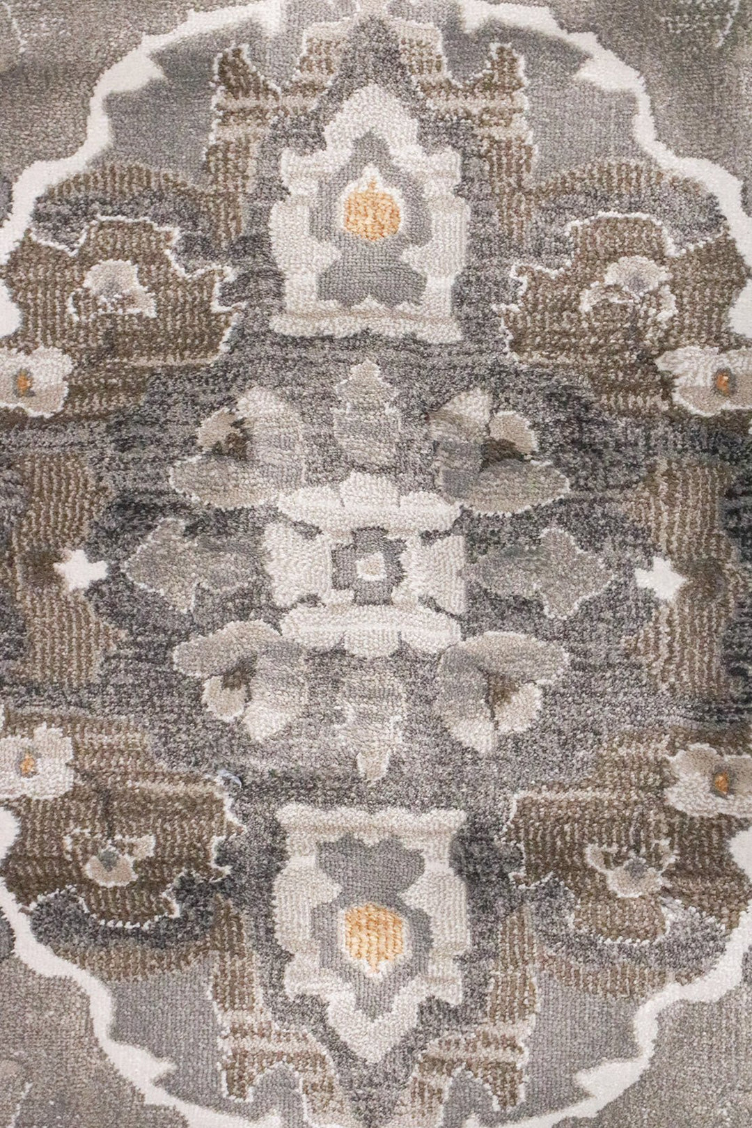 Turkish Modern Festival WD Rug - 7.8 x 9.8 FT - White & Gray - Sleek and Minimalist for Chic Interiors - V Surfaces