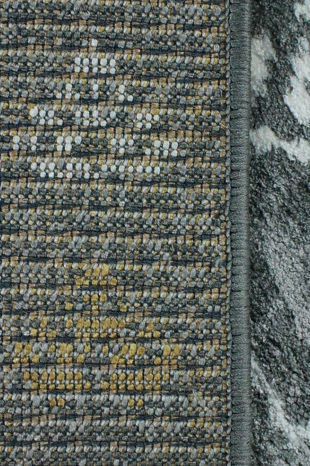 Turkish Modern Festival WD Soft Shaggy Rug - 5.2 x 7.5 FT - Gray - Sleek and Minimalist for Chic Interiors - V Surfaces