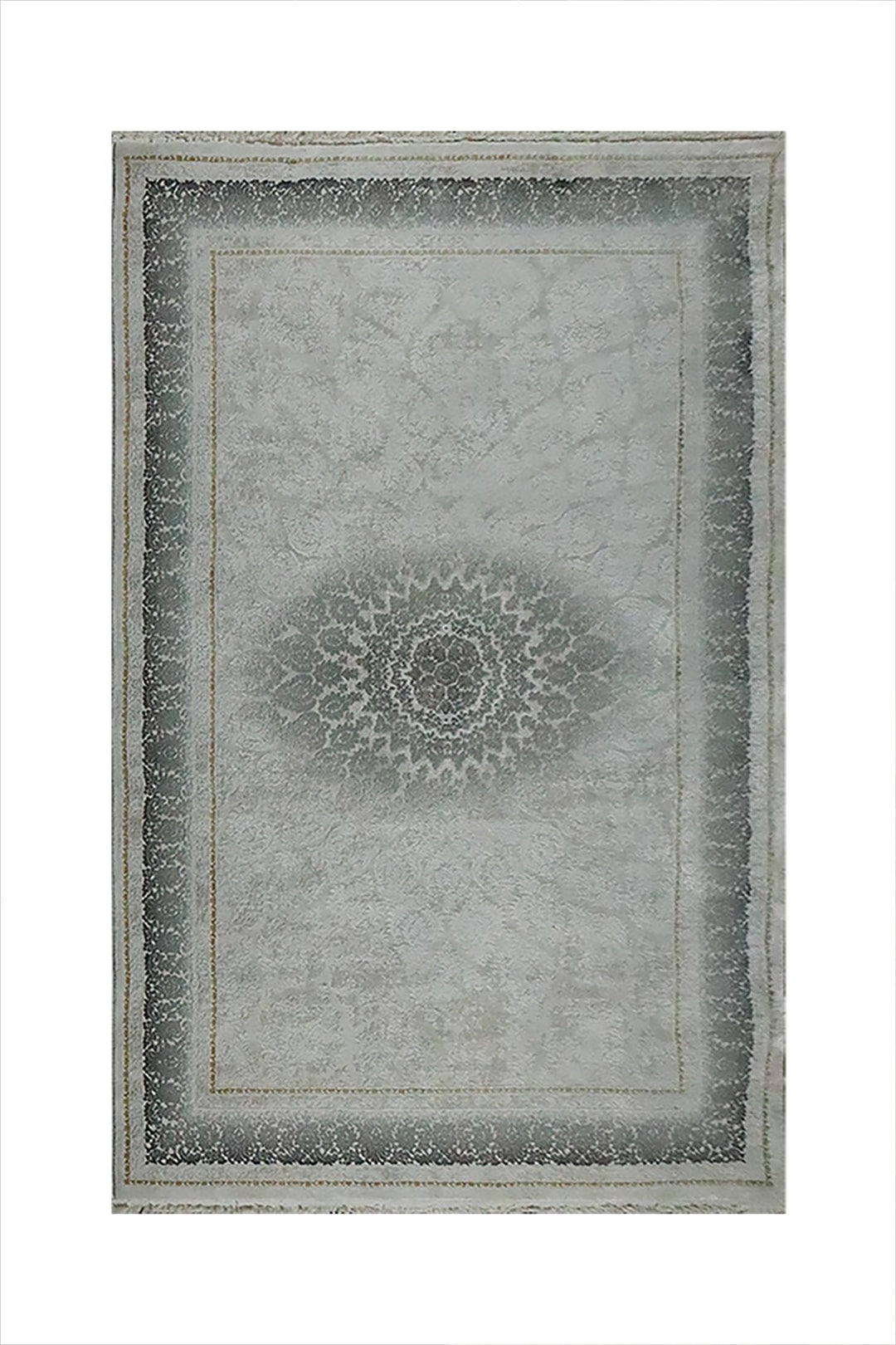 Turkish Modern Fetival 1 Rug - Gray - 5.2 x 7.5 FT - Superior Comfort, Modern Style Accent Rugs - V Surfaces