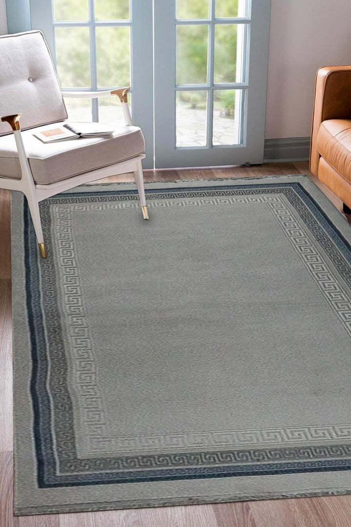 Turkish Modern Sunrise Rug - 5.24 x 7.54 FT - Gray - Superior Comfort, Modern Style Accent Rugs - V Surfaces