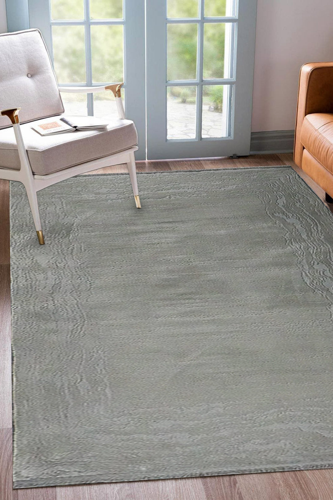 Turkish Modern Sunrise Rug - 5.24 x 7.54 FT - Gray - Superior Comfort, Modern Style Accent Rugs - V Surfaces