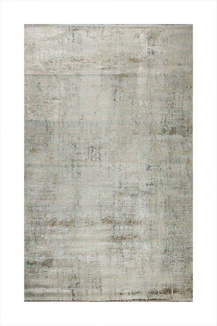 Turkish Modern Sunrise Rug - Beige & Gray - 6.5 X 9.5 Ft- Resilient Construction For Long-Lasting Use - V Surfaces