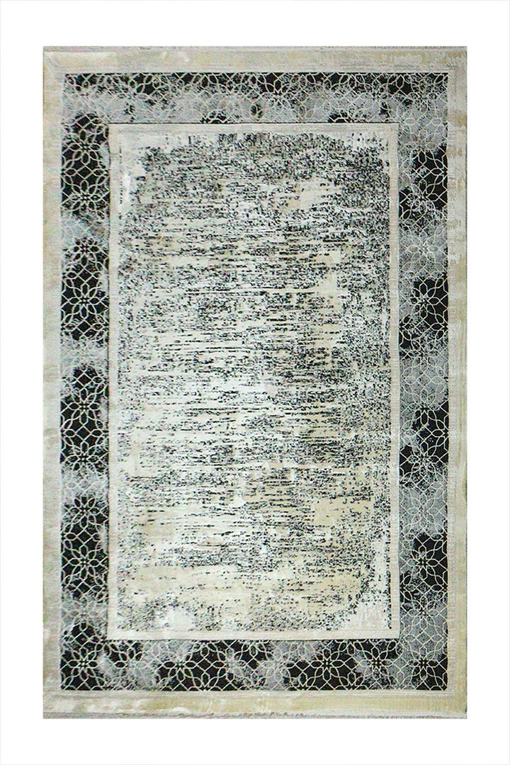 Turkish Modern Vk-Gem Rug - Beige - 6.5 X 9.5 Ft- Sleek And Minimalist For Chic Interiors - V Surfaces