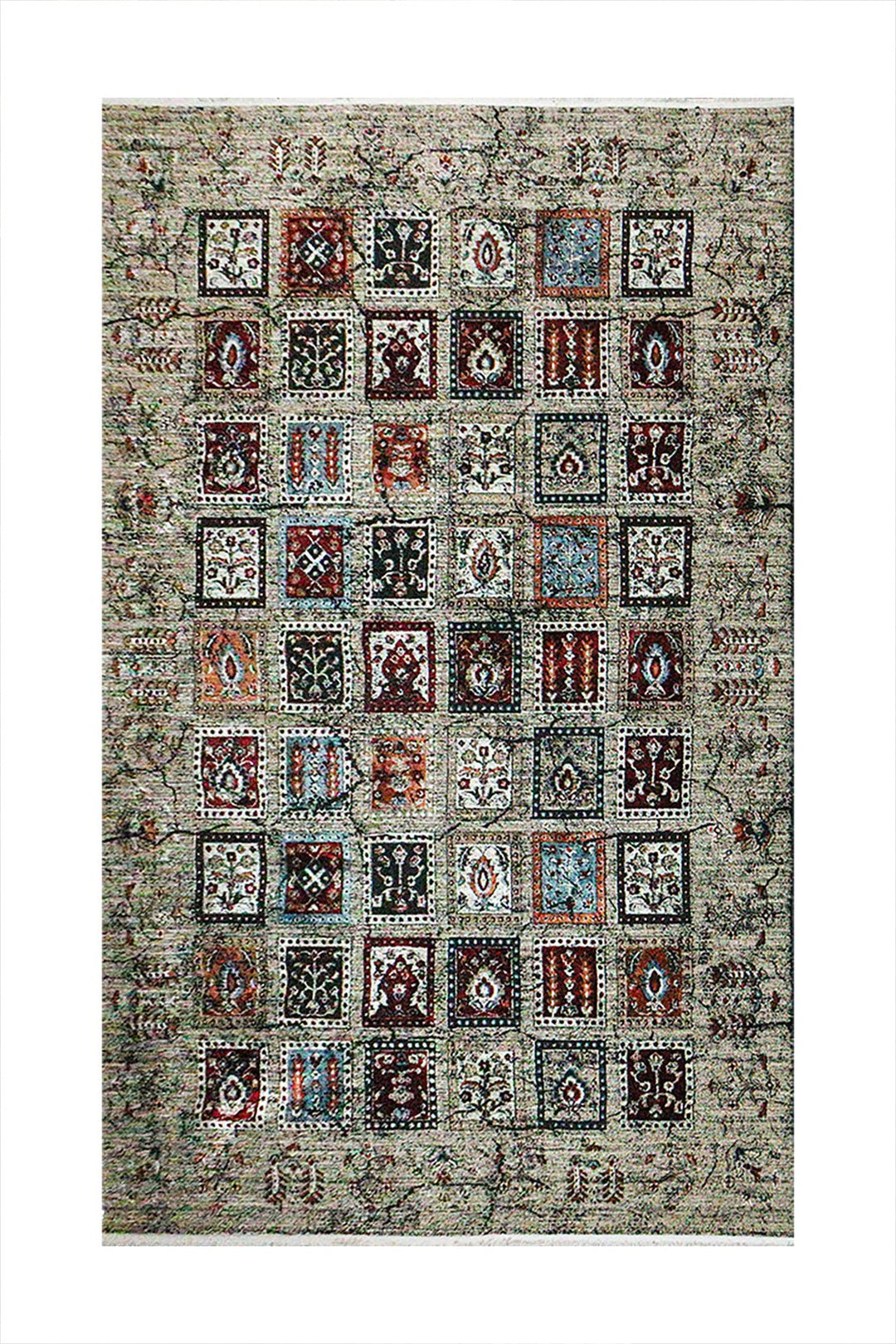 Turkish Modern Vk-Gem Rug - Beige- 6.5 X 9.5 Ft- Sleek And Minimalist For Chic Interiors - V Surfaces