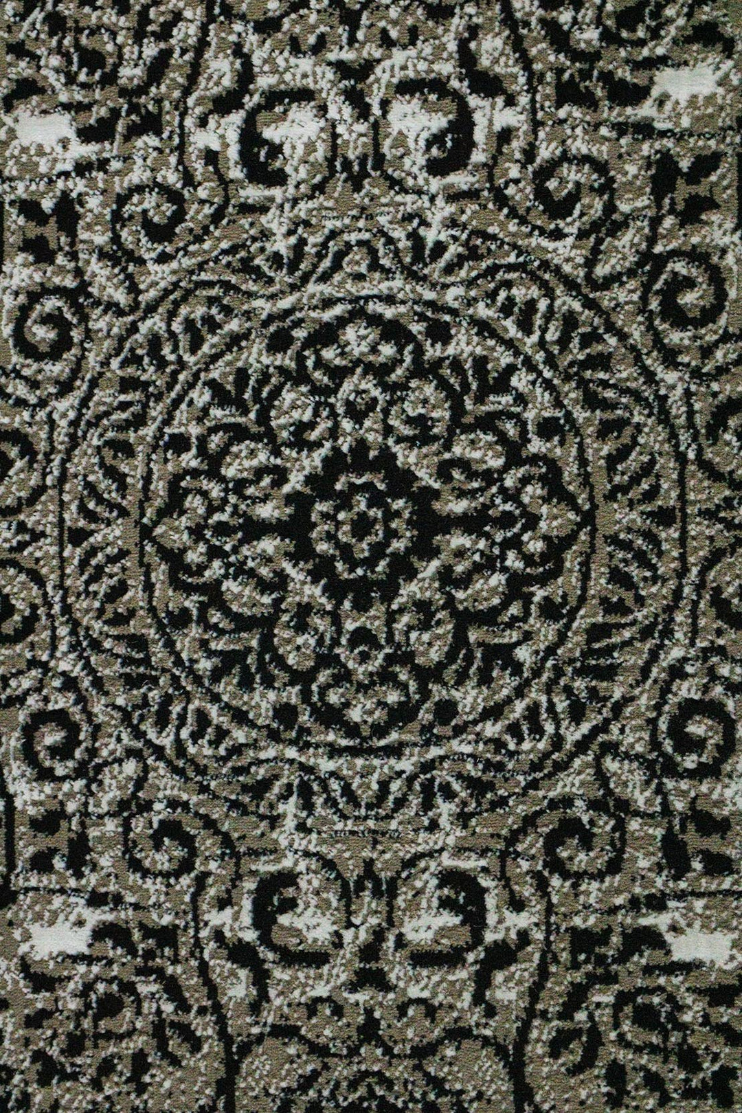 Turkish Modern Vk-Gem Rug - Black - 6.5 X 9.5 Ft- Sleek And Minimalist For Chic Interiors - V Surfaces