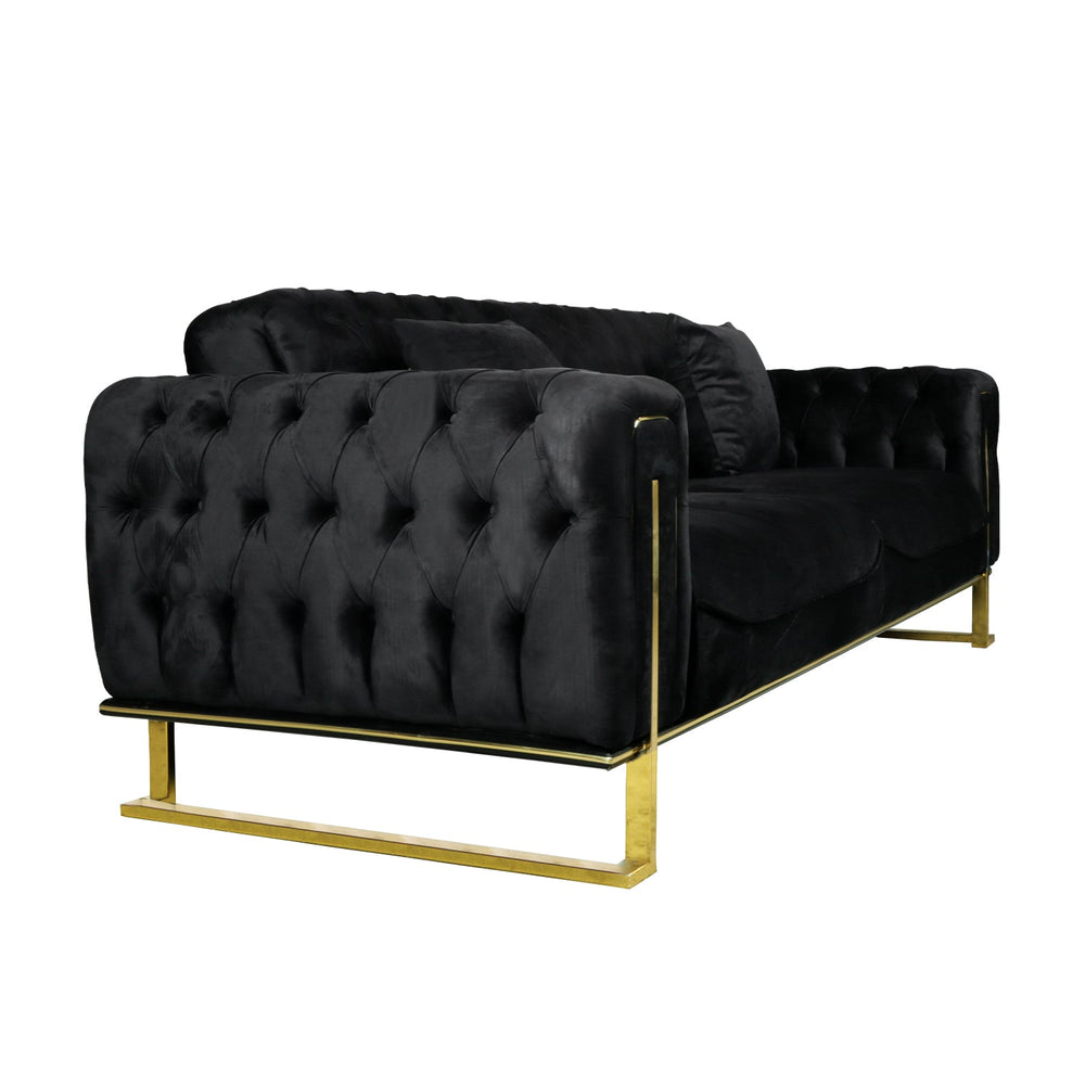 Turkish Mondo Sofa, Black - V Surfaces