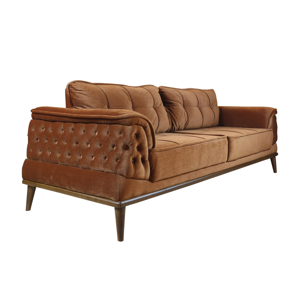 Turkish Napolyan Sofa, Brown - V Surfaces