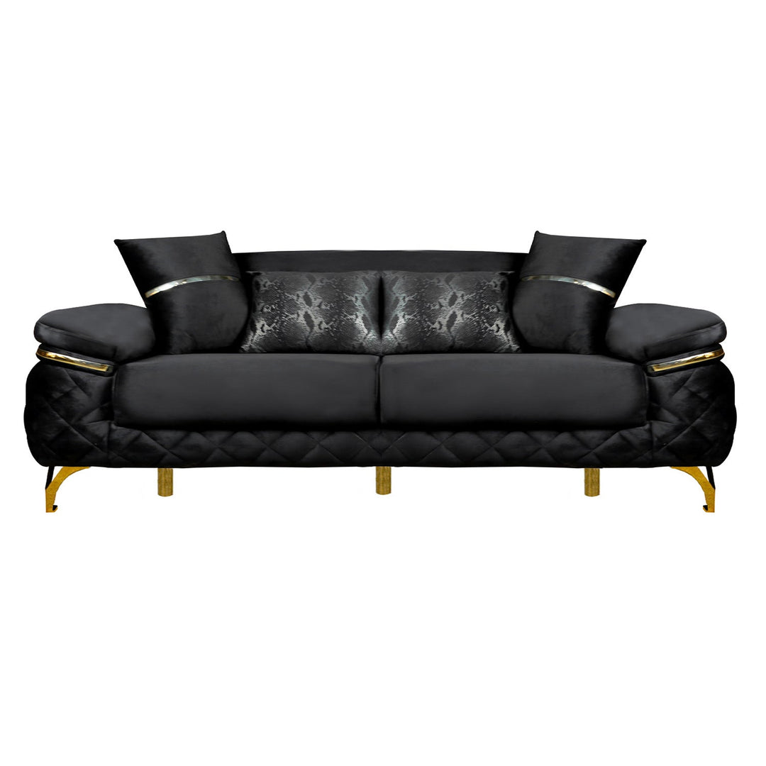 Turkish Orlando Sofa, Black - V Surfaces