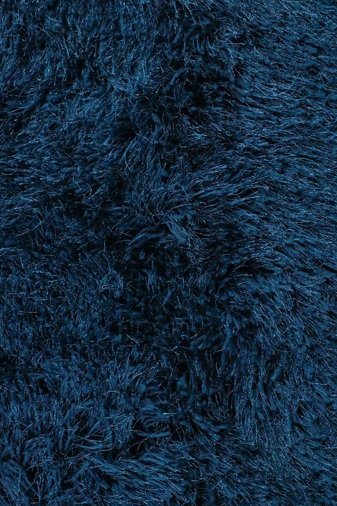 Turkish Plush and Soft Heaven Shaggy Rug - Blue - 2.6 x 4.9 FT - Fluffy Furry Floor Decor Rug Heaven Shaggy - V Surfaces