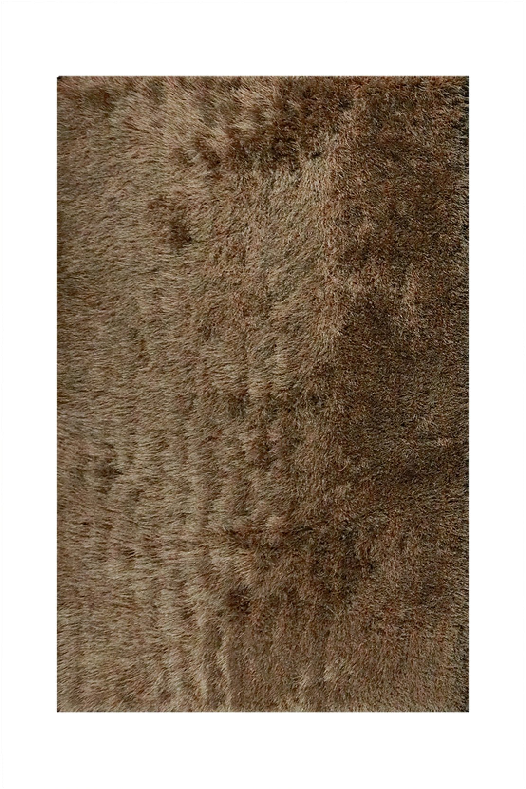 Turkish Plush and Soft Heaven Shaggy Rug - Brown - 4.9 x 7.2 FT - Fluffy Furry Floor Decor Rug Heaven Shaggy - V Surfaces