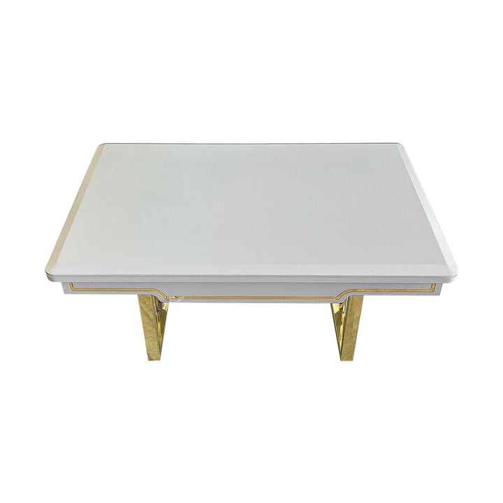 Turkish Rectangle Mira Coffee Table with Membrane MDF Material - V Surfaces