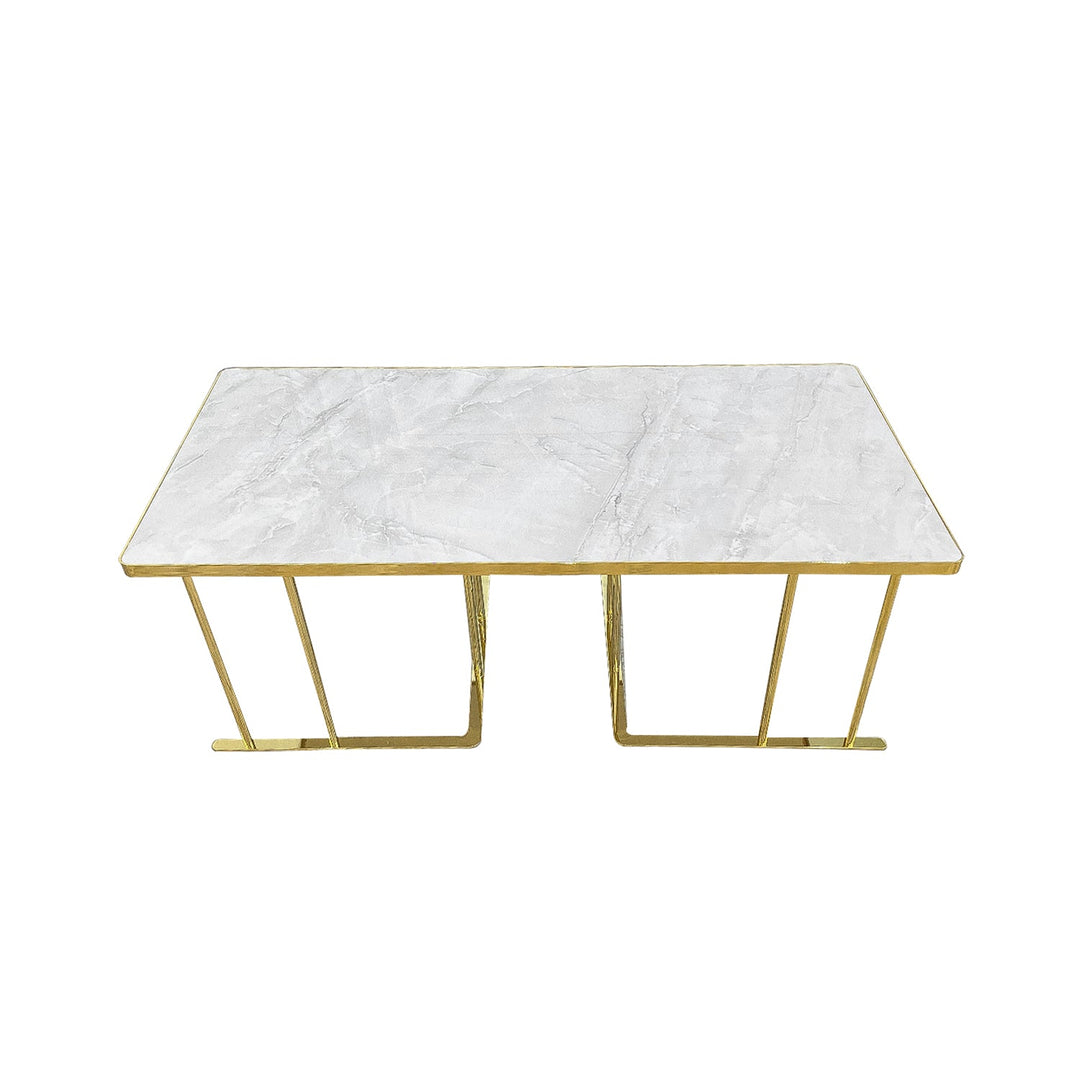 Turkish Rectangle Overhead Table with Membrane MDF Material - V Surfaces