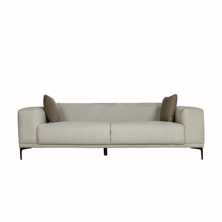 Turkish Reyna Sofa, Set of Seven Seaters, Beige and Brown - V Surfaces