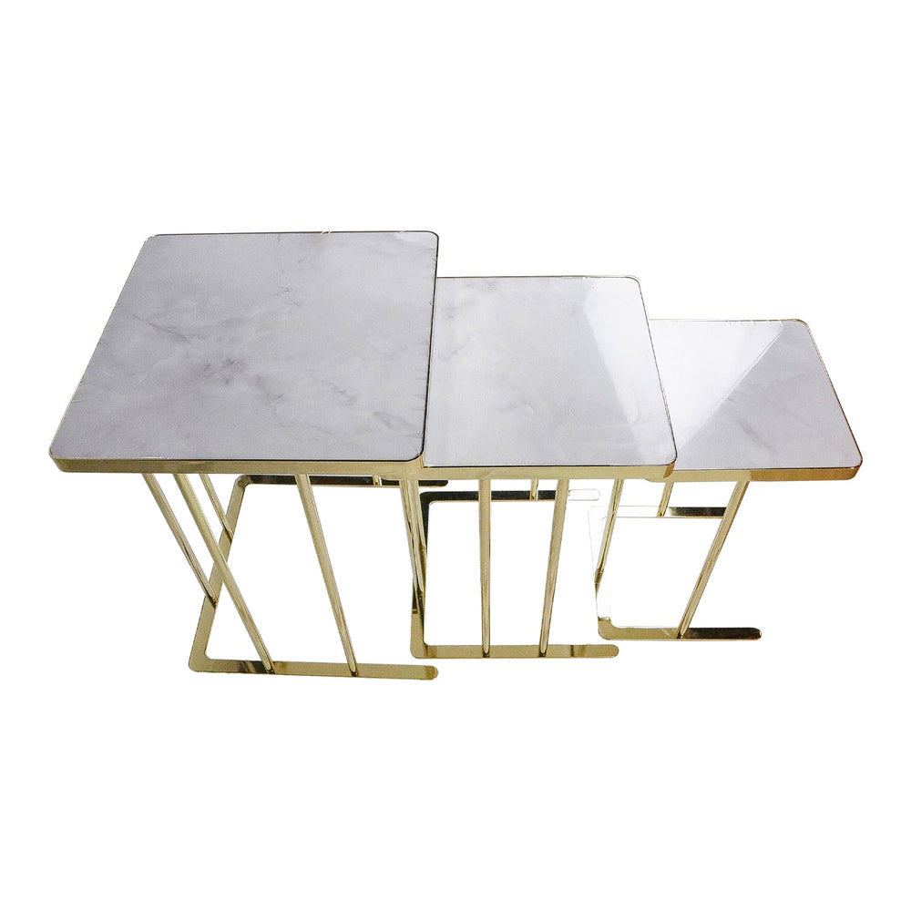 Turkish Square Coffee Table with Membrane MDF Material - V Surfaces