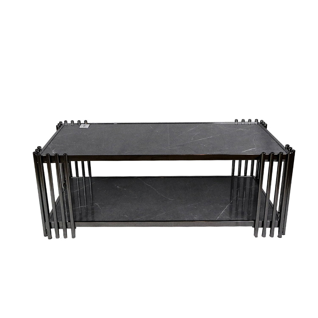 Turkish Wicker Rectangle Middle Table with Membrane MDF Material - V Surfaces